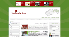 Desktop Screenshot of byty.reality-snina.eu